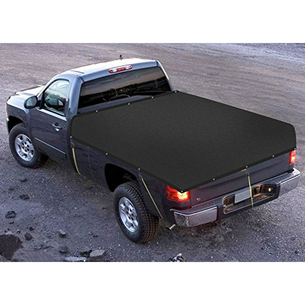 Shatex Shade Mesh Tarp Truck Cover with 4 Bungee Cords for PickUp