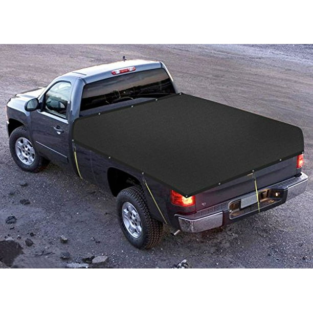 Shatex Shade Mesh Tarp Truck Cover with 4 Bungee Cords for PickUp