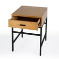 thumbnail image 5 of Butler Specialty Hans 1 Drawer Natural Wood And Iron End Table, 5 of 8