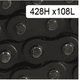 thumbnail image 5 of Kit De Arrastre Orig Para Moto Italika Dt Ft 150 Gts Ft180 Negro, 5 of 7