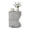 Gray, variant on VENTOPYR 17.9" Polygonal Magnesium Oxide Side Table, Unique Geometric Accent End Table for Living Room, Bedroom, Patio, Gray