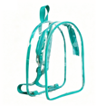 thumbnail image 2 of Lksixu Clear Backpack, Heavy Duty PVC Transparent Backpack with Reinforced Shoulder Straps, Waterproof See Through Schoolbag Stadium Approved Daypack for Travel Concerts and Sporting Events, 2 of 7