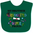 thumbnail image 3 of Inktastic My Brother Graduated and I'm Super Proud Boys or Girls Baby Bib, 3 of 4