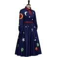 thumbnail image 3 of Women Plus Size Ms.Frizzle Adult Outfit Solar System Dress, 3 of 7