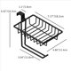 thumbnail image 4 of 2X Soporte de Papel HigiéNico Sobre el Tanque Portarrollos de Papel Colgando Sobre la Puerta del Gabinete del BañO Estante de Almacenamiento Rolls / Phone, 4 of 5