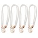 thumbnail image 2 of Curtain Ties Straps Curtain Holdback Home Decoration 10.2X2.4X1.2in Pearl Bead Design Luxury 4Pcs, 2 of 4
