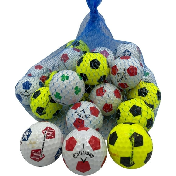 Golf Ball Planet - Callaway Chrome Soft Truvis Mix Recycled Golf Balls 24 Pack (4A/Near Mint)