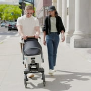 Evenflo Shyft DualRide Infant Car Seat and Stroller Combo w Carryall Storage & Extended Canopy , Moonstone