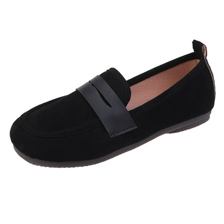 

gvdentm Womens Shoes Women Casual Shoes Autumn And Winter Comfortable Fashion Simple Casual Slip on Shoes for Women