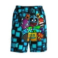 thumbnail image 4 of Geometry Dash Boys Swim Trunks Quick Dry Swim Shorts Kids Bathing Suits Boy Swimsuit Swimwear, 4 of 7