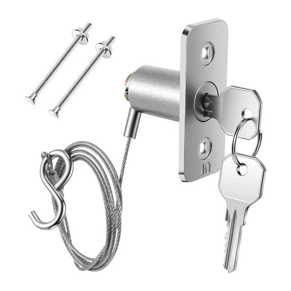 Universal Manual Garage Door Lock Heavy Type Stainless Steel Overrides System