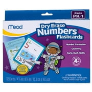 Mead Numbers Dry Erase Flashcards Grades PK-1