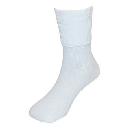 School Uniform Seamless Turn Cuff Anklet Socks (6 Pair