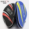 thumbnail image 4 of Double Size Gourd Shape Oxford Cloth Table Tennis Racket Case with Zipper Outer Pouch for 2 Ping Pong Paddle and 3 Balls Blue, 4 of 4