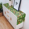 thumbnail image 4 of St. Patrick's Day Cotton Linen Dining Table Runner Green Lucky Shamrock Leaves Non-Slip Heat Resistant Table Runners for Family Dinner Kitchen Table,13x70 Inch, 4 of 7