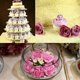 thumbnail image 5 of 2 Pieces, 3.5 x 3.5 x 1.8cm,Silicone Soap Flower Molds 3D Rose Flower Fondant Mold Rose Flower Shaped Silicone Mold Rose Mold for Muffin, Cake, Soap, 5 of 5