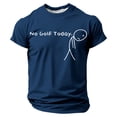 thumbnail image 2 of BUWTTER T Shirts for Man Graphic Print Short Sleeve Comfortable Crewneck Tee Casual Outdoor Activities Men Shirts Navy 2XL, 2 of 4