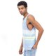 thumbnail image 2 of Tank Top Con Rayas Para Hombre Quarry Color Azul, 2 of 4