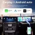 thumbnail image 2 of MOOKAKA 12.3"+12.3" Smart Display Radio Audio Media Player for Mercedes-Benz G-Class 2013-2018 Car Navigation GPS Upgrade Headunit Android Replacement 1080P Screen Carplay Accessories, 2 of 15