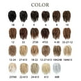 thumbnail image 5 of Chouchou pour Cheveux Chignon de Mariée Volumineux Ondulé Mélange Blond, 5 of 5