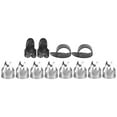 thumbnail image 3 of Guitar Finger Picks,12Pcs Finger Picks Metal Pick Finger Cots Guitar Accessories Seamless Integration, 3 of 14