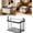 M+L, variant on Large Clear Thick Plastic Storage Box With Hinged Lid, Clear Storage Pro, Heavy Duty PVC Storage Box with Zipper Lid, Foldable Organizer Bin with Handles for Clothes, Books