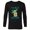 Black, variant on Star Wars Yoda Best Dog Mom Yoda Chibi Portrait Family- Long Sleeve T-Shirt for Men - Customized-White