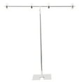 thumbnail image 5 of SWETRACE 1Set Silver T-Shaped Poster Rack for Supermarkets Price Tag Hanging 50x48Cm, 5 of 8