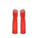 thumbnail image 3 of Guantes de látex para lavar platos, extra largos, gruesos, antideslizantes, para cocina, tareas domésticas, limpieza de automóviles, ropa, guantes de goma, guantes rojos, 3 of 5