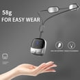 thumbnail image 5 of Portable Pendant Neck Massager with Heat, 58g Lightweight Electric Pulse Massager for Neck Relaxation, 3 Temperature Modes & 9 Intensities, Rechargeable Cervical Massager for Office, Travel, Home, 5 of 5
