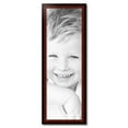 thumbnail image 2 of ArtToFrames 13" x 40" Matte mahogany Diploma Picture Frame, 13x40 inch Brown Wood Poster Frame (WOM-5108), 2 of 7