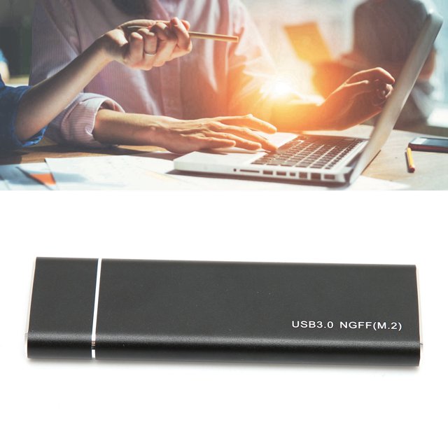 Hard Drive Enclosure, USB3.0 Transmission Interface Hot Swap Plug Play Durable Stable Sturdy 6Gbps Transmission Speed USB3.0 HDD Enclosure For For OS X Black