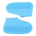 thumbnail image 1 of Silicone Overhees Impermeables, Zapatos A Prueba De Lluvia Plegables No Slip Cubiertos Azules Flexibles Para Niños Para Viajar, 1 of 8