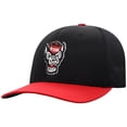 thumbnail image 2 of Men's-Top of the World  Black NC State Wolfpack Reflex Fitted Hat, 2 of 3