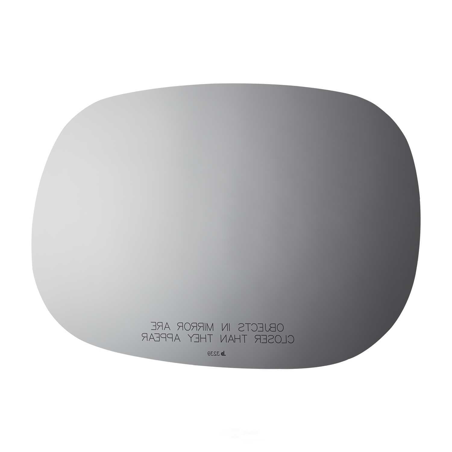 Burco Side View Mirror Replacement Glass - Clear Glass - 3239