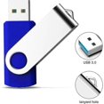 thumbnail image 2 of USB Flash Drive 128GB USB 3.0 USB Stick Swivel Memory Stick High Speed Pen Drive, 2 of 5