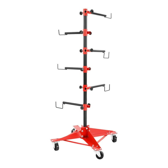 Auto Body Door Fender Paint Stand 100KG Adjustable Center Post Hang Iron Stand