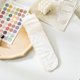 thumbnail image 4 of Women Lolita Summer Ultra-Thin Lace Ankle Socks Japanese Preppy Style Vintage Polka Dot Jacquard Pattern Mesh Hosiery, 4 of 4