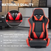 Marada Racing Simulator Cockpit with Game Seat Adjustable Fit for Logitech G25 G27 G29 G920 Racing Wheel Stand