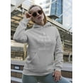 thumbnail image 2 of Wish Your Heart Makes Hoodie Women -GoatDeals Designs, Female Large, 2 of 4