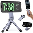 thumbnail image 2 of RIHJIN-for Magsafe Tripod 360° Rotating Adjustable Magnetic Phone Stand for 1/4'' Screw Port Compatibility with iPhone 17 16 15 14 13 12 Pro Max Air, Cell Phone StandTravel Essentials Accessories, 2 of 4