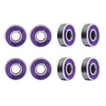 thumbnail image 1 of pack de Roulements de Planche à Roulettes Haute Vitesse Faible Bruit Roulements longboard 8 x 22 x 7 mm, 1 of 7