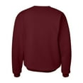 thumbnail image 4 of Hanes Unisex Ultimate Cotton Crewneck Sweatshirt, Soft Warm Fleece Pullover, Maroon, 3XL, 4 of 4