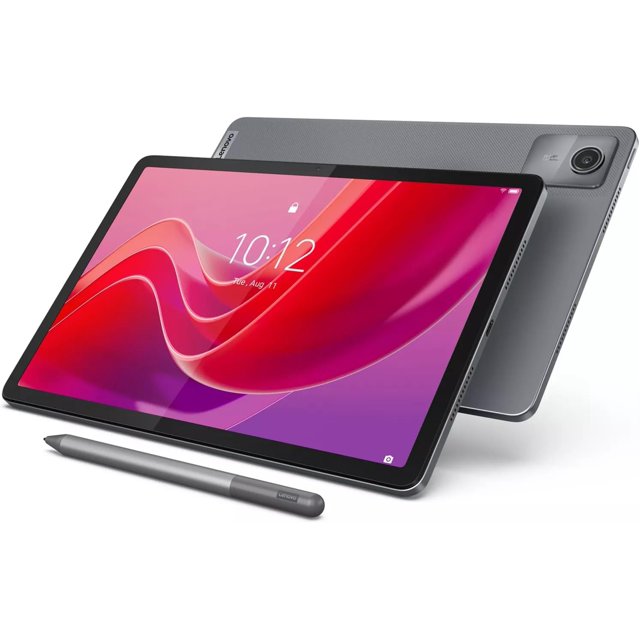 Neuf (Boîte Endommagée) Lenovo M11 Tablette WUXGA 11 Pouces (MediaTek Helio G88, 4 Go RAM, 128 Go eMMC, Android 13, avec Lenovo Tab Pen) - Luna Grey (ZADA0140US)