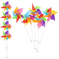 FRCOLOR  10 Pcs Lawn Ornaments Bee Garden Windmill Colorful Child
