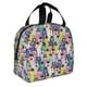 thumbnail image 2 of Easygdp Llamas Colorful Bolsa Térmica Premium - Tela Oxford Impermeable, Gran Capacidad, Bolsillo Frontal, Unisex para Trabajo, Escuela, Actividades al Aire Libre y Picnics, 2 of 8