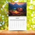 thumbnail image 5 of Clearance Desk Calendar 2025,12 Monthly Wall Calendar Assorted Patterns, Easy To Hang, 5 of 5