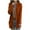 Brown, variant on GigrtiJin Long Sleeves Lapel Cardigan Sweaters for Women Oversized Open Front Knit Sweater Coat with Pockets