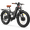 Black, variant on FREESKY Dual Motor 60V 30Ah LG Battery 120Mile 260NM Electric Mountain Bike for Adults, Full Suspension,26" Fat Tire All Terrain,Off-Road Ebike