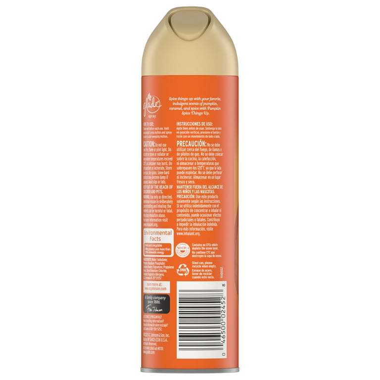 Glade Spray, Pumpkin Spice Things Up - 8 oz